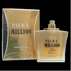 P.U.R.E MILLION By Giorgio Valenti For Men - 3.4 EDT SPRAY